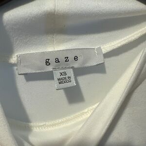 White long sleeve bodysuit